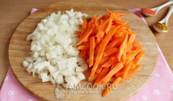 постный плов с сухофруктами