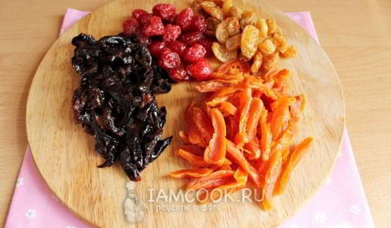 постный плов с сухофруктами
