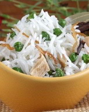 Пулао — плов с зеленым горошком