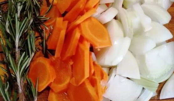 разобранный плов с бараниной