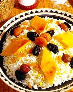 Сладкий плов в мультиварке