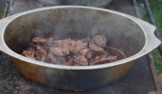 сытный плов с говядиной