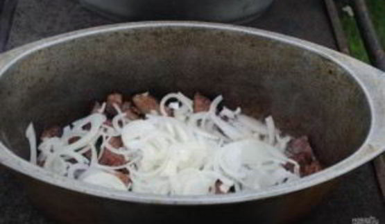 сытный плов с говядиной