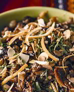 Тунисский пилав из булгура с курицей и сухофруктами