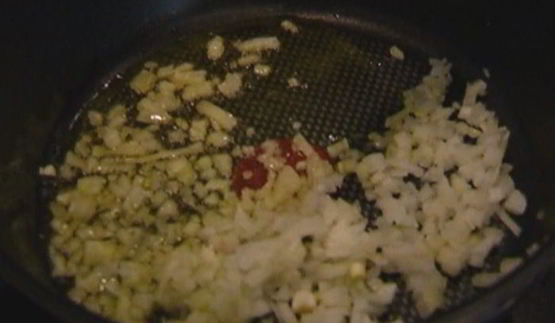 весенний плов с семгой и спаржей