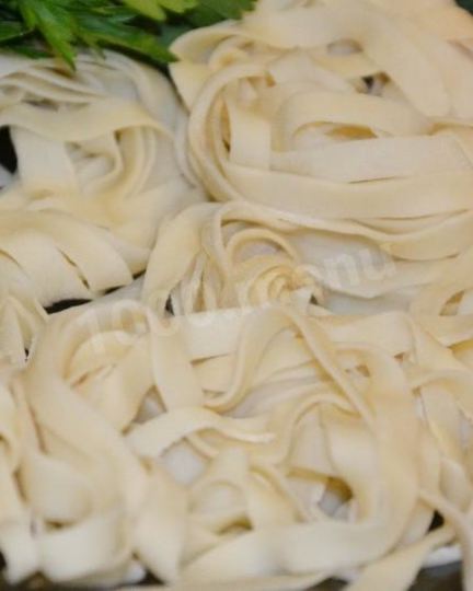 Рецепт постной лапши