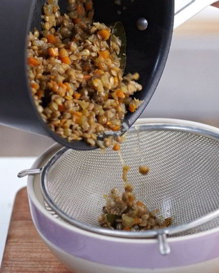 Рецепт простого гарнира из чечевицы