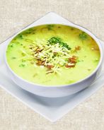 Пюре из брокколи с картофелем и сыром