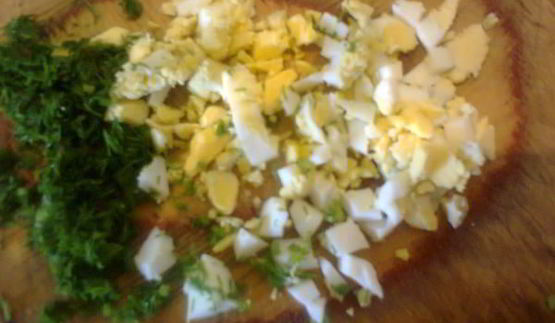 пюре картофельное с яйцом