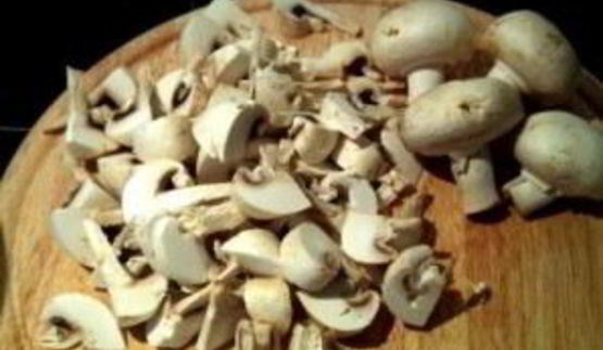 фрикасе из курицы с грибами