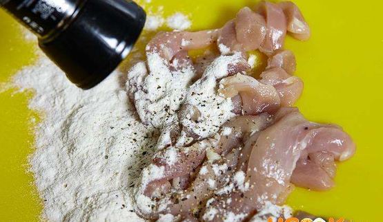 фрикасе из курицы с картофелем