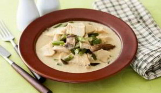 фрикасе из курицы в мультиварке