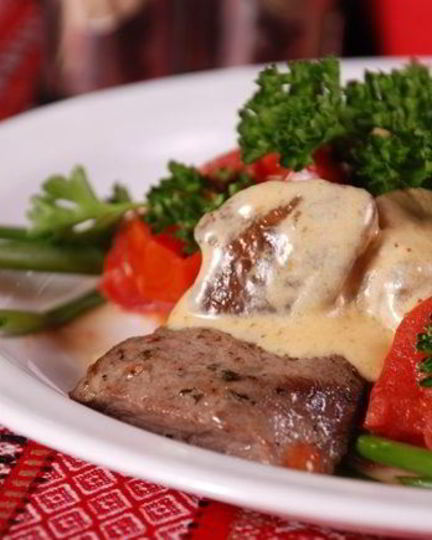 Рецепт фрикасе из телятины