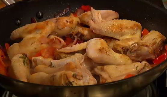 фрикасе из цыплят