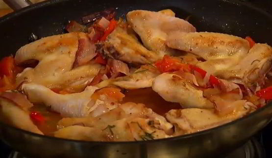 фрикасе из цыплят