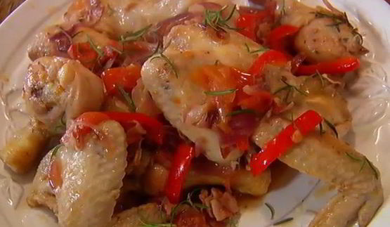 фрикасе из цыплят