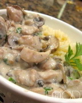 Фрикасе с грибами