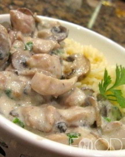 Рецепт фрикасе с грибами