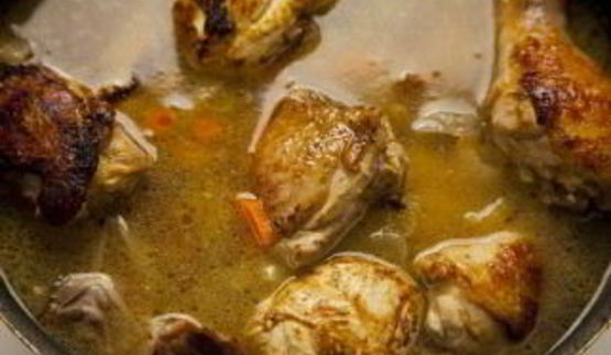 фрикасе в винном соусе