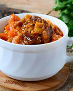 Говяжье рагу в томатно-сливочном соусе