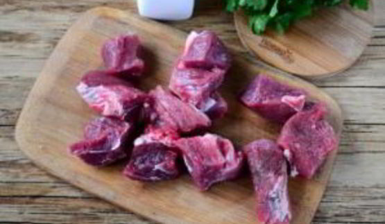 говяжье рагу в томатно-сливочном соусе