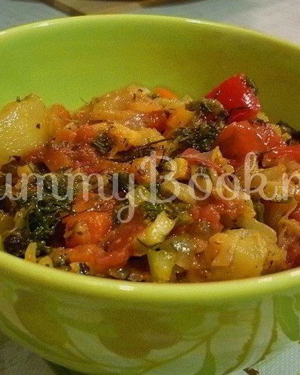 Рецепт летнего рагу из вкусных овощей