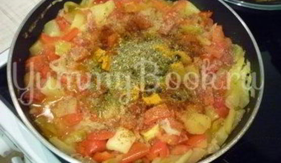 летнее рагу из вкусных овощей