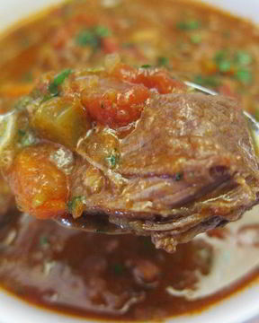 Мясное рагу с овощами