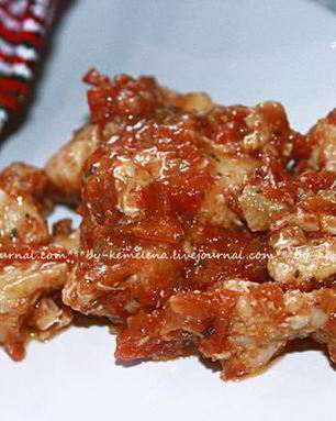 Нежное пряное рагу из курицы в восточном стиле