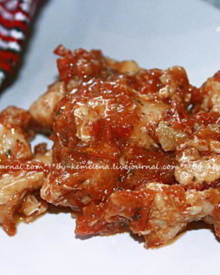 Рецепт нежного пряного рагу из курицы в восточном стиле