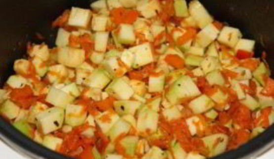 овощное рагу из кабачков