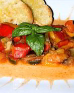 Овощное рагу на сковороде