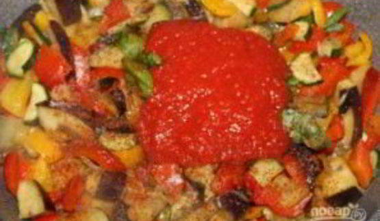 овощное рагу на сковороде