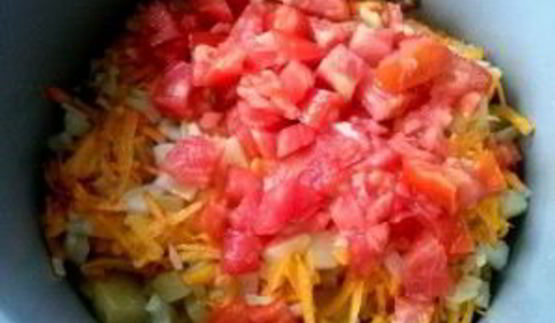 овощное рагу с баклажанами и кабачками