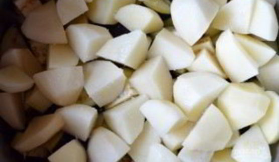 овощное рагу с баклажанами и картофелем