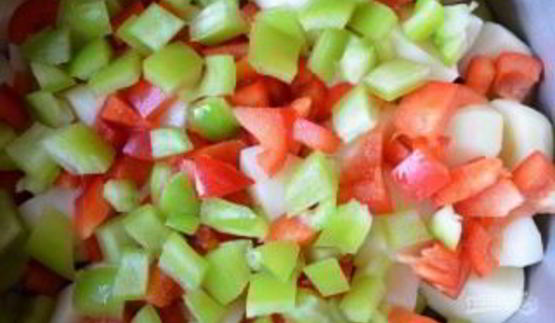 овощное рагу с баклажанами и картофелем