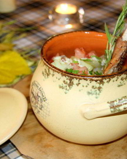 Рецепт овощного рагу с бараниной по-шотландски