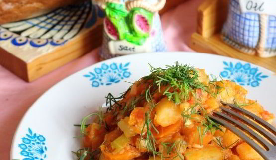 овощное рагу с кабачками в мультиварке