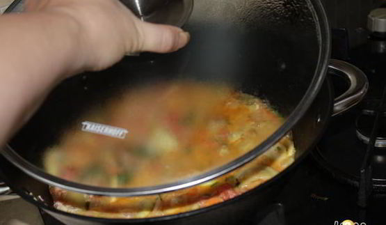 овощное рагу с кинзой