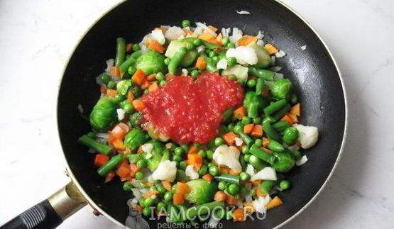 овощное рагу с тефтелями