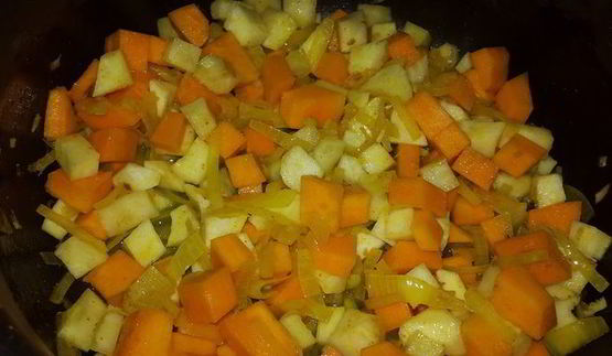 овощное рагу с топинамбуром