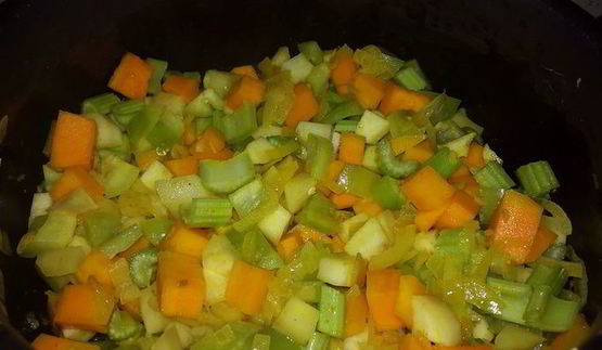 овощное рагу с топинамбуром