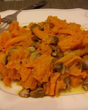 Овощное рагу с тыквой