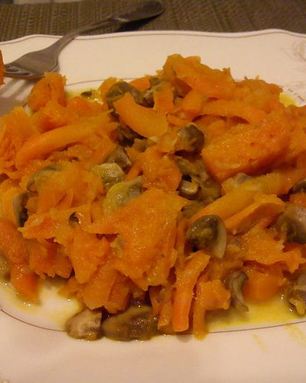 Овощное рагу с тыквой