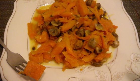 овощное рагу с тыквой