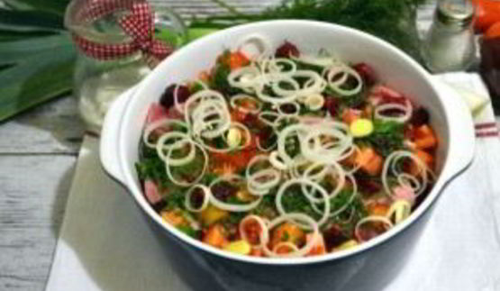 овощное рагу со свининой в духовке