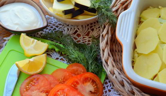 овощное рагу в йогурте