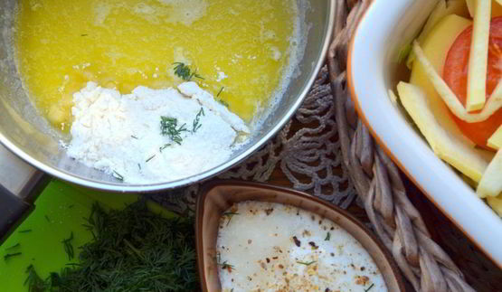 овощное рагу в йогурте