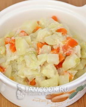 Овощное рагу в мультиварке