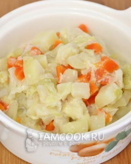 Рецепт овощного рагу в мультиварке